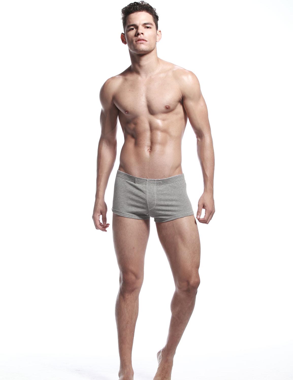 Solid Color Low Rise Trunks 20501
