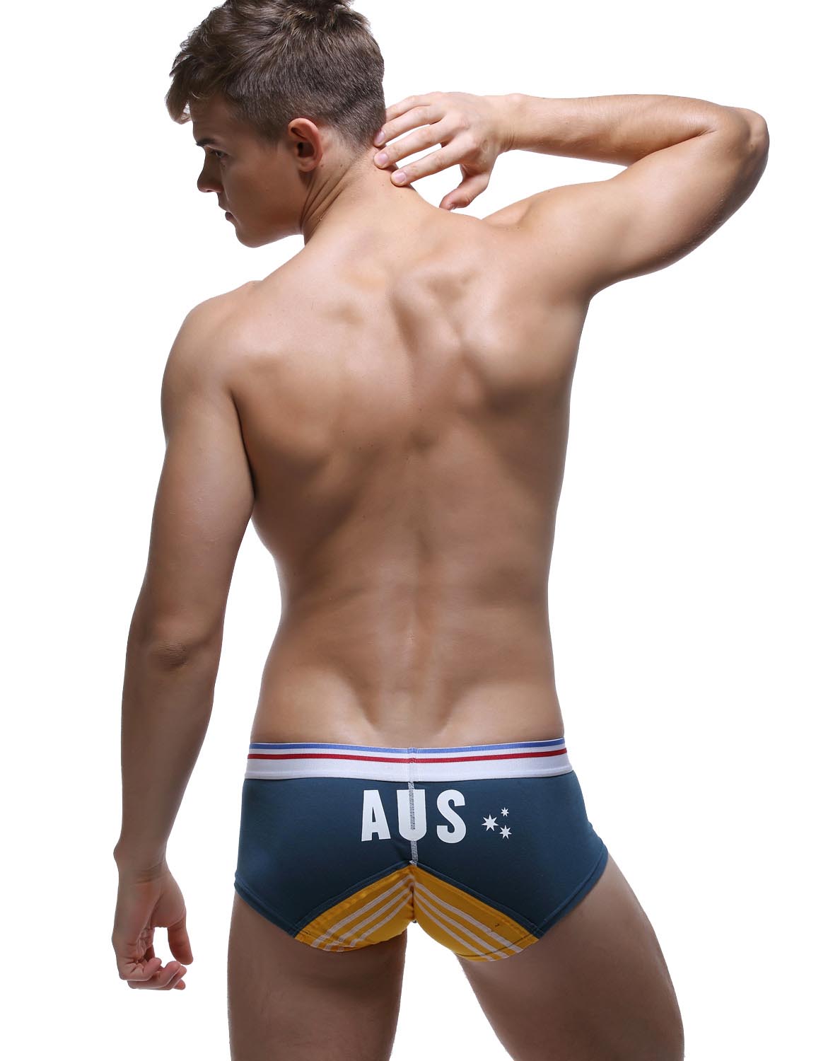 National Letter Reverse Sewing Boxer Brief 60207