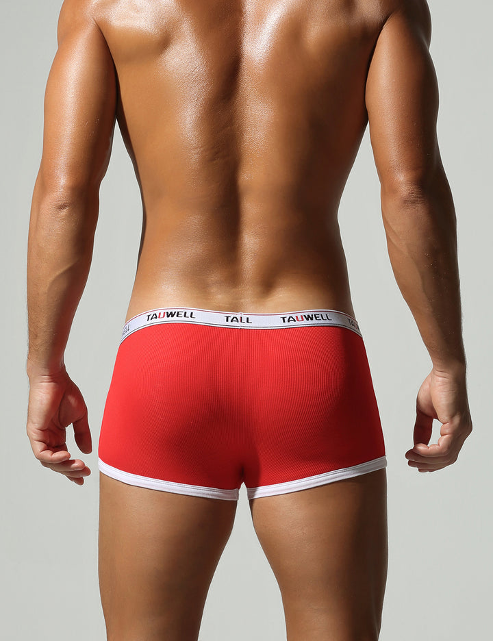 Ribbed Boxer Briefs with Functional Opening 26202