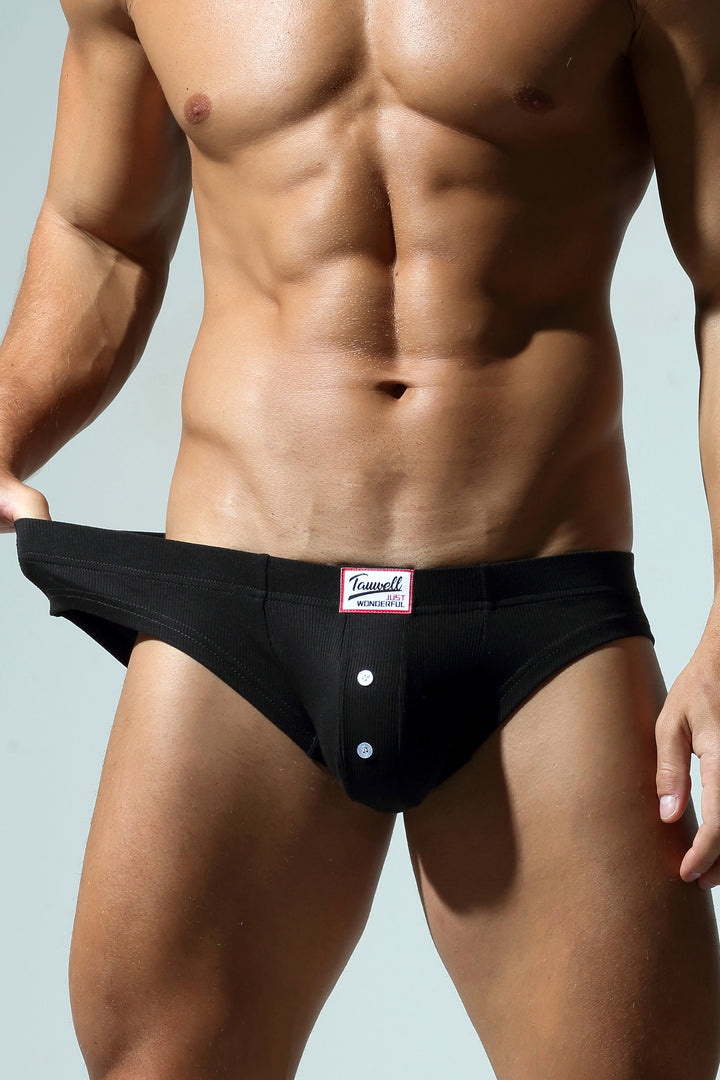 Rib Solid Brief 25102