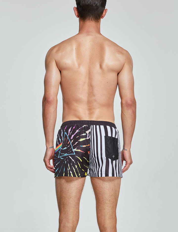Swim Shorts 241301 with Quick-Dry in Black