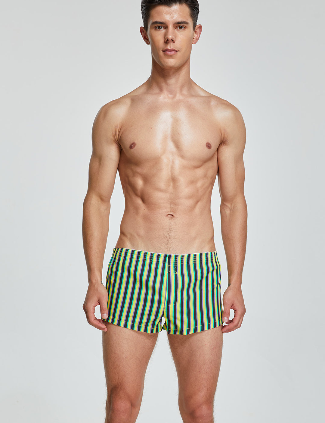 Striped Loose Trunks 230510