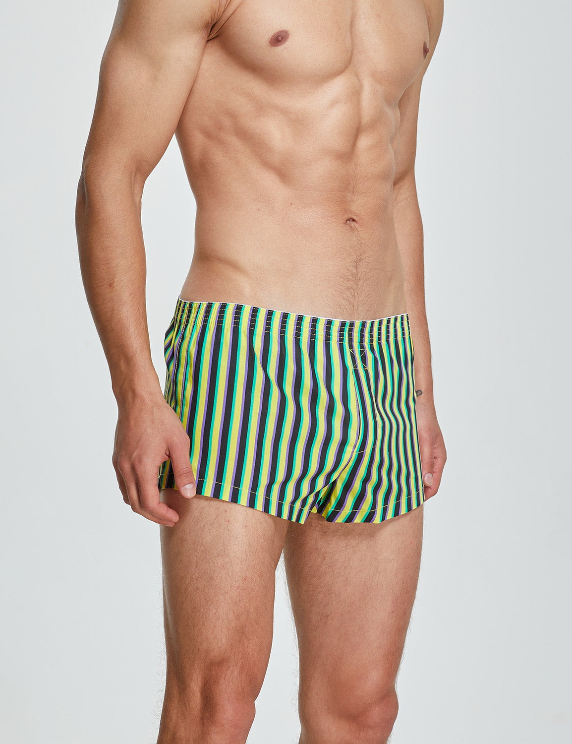 Striped Loose Trunks 230510