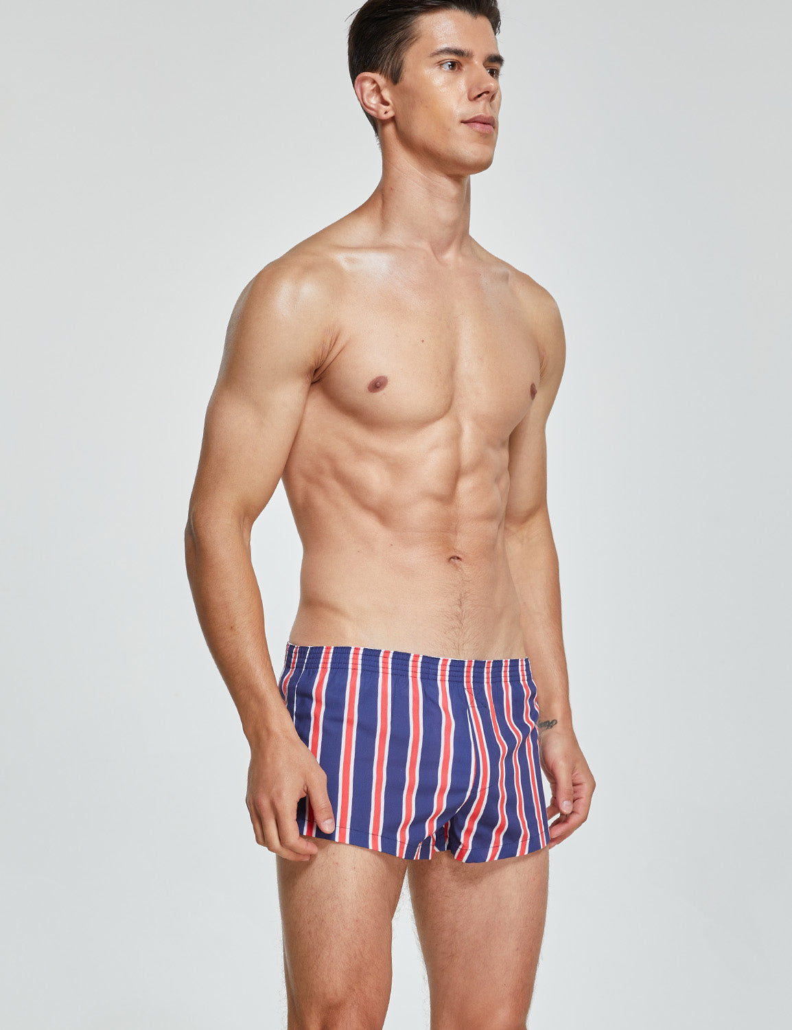 Striped Loose Trunks 230510
