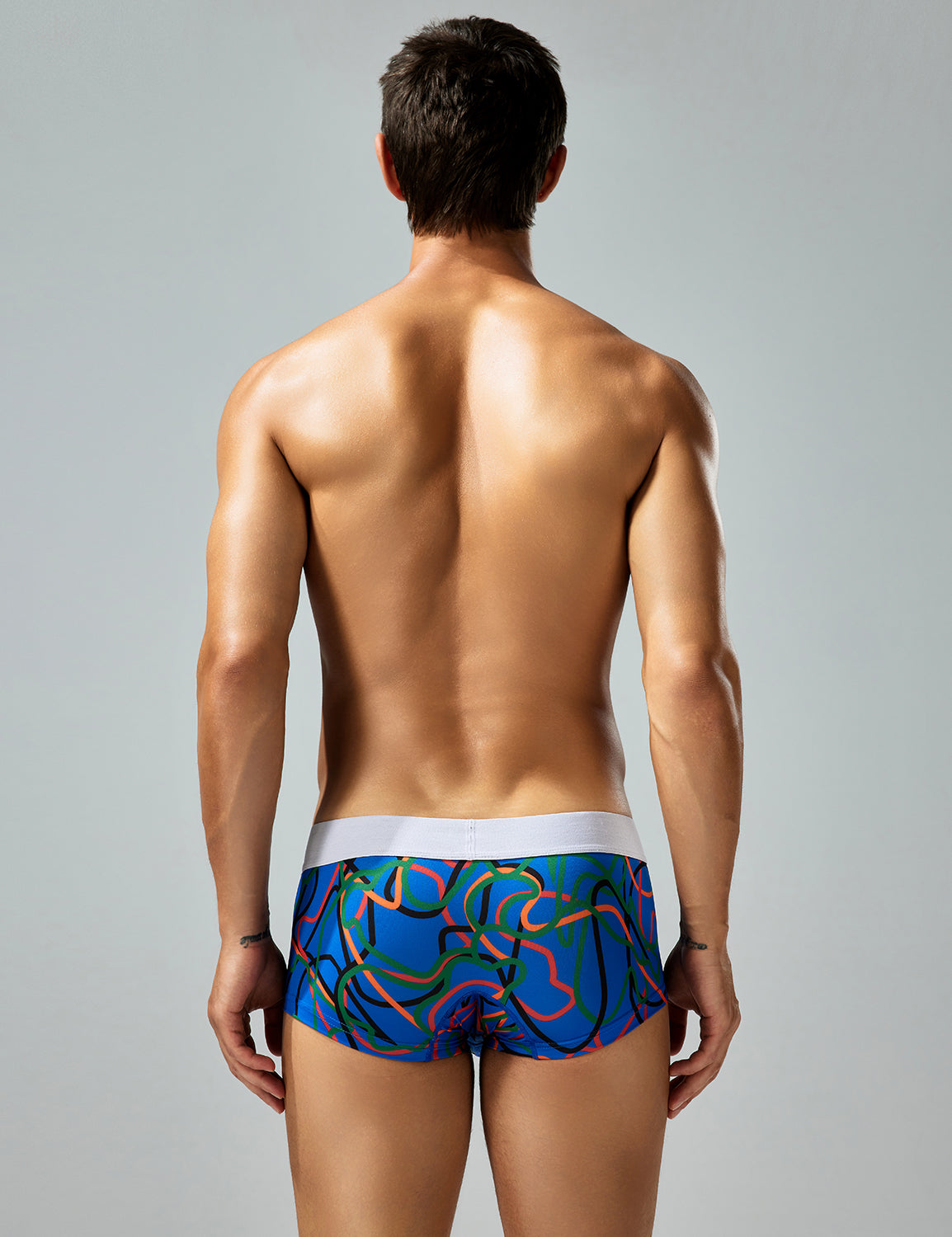 Messy Lines Boxer Brief 240212