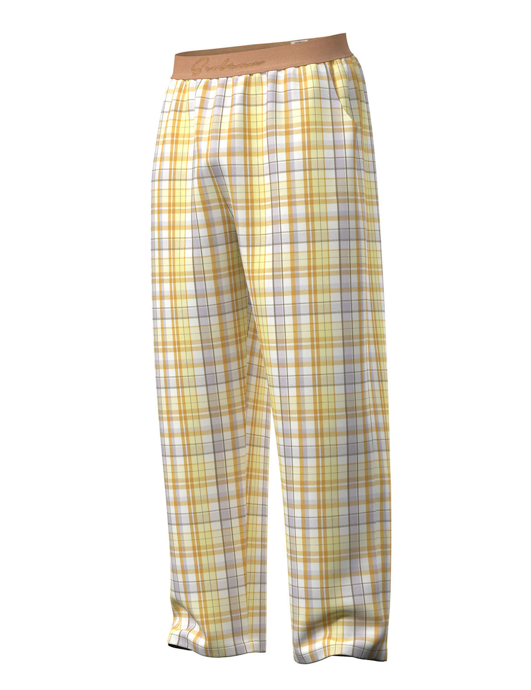 Classic Plaid Cotton Lounge Pants 260505
