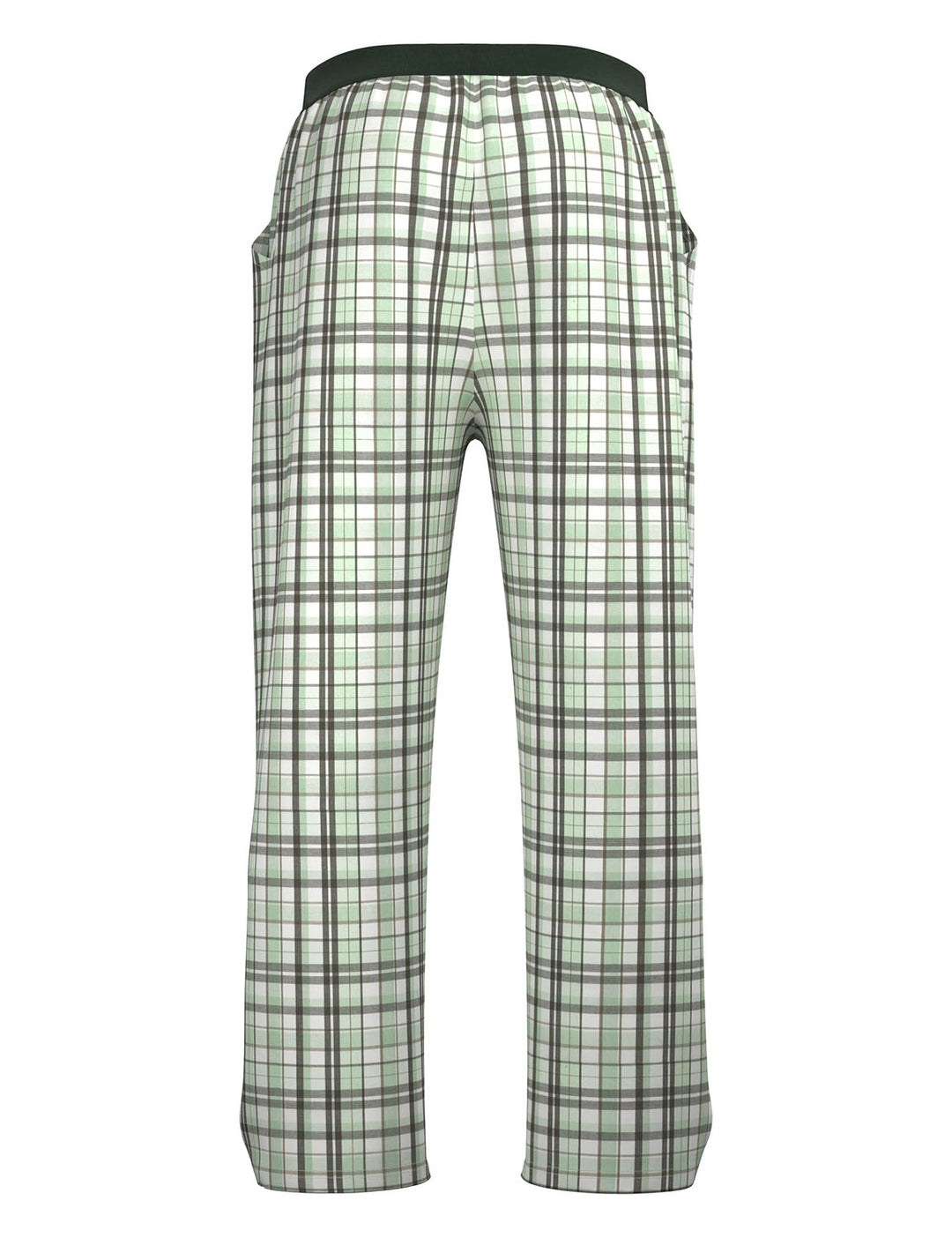 Classic Plaid Cotton Lounge Pants 260505