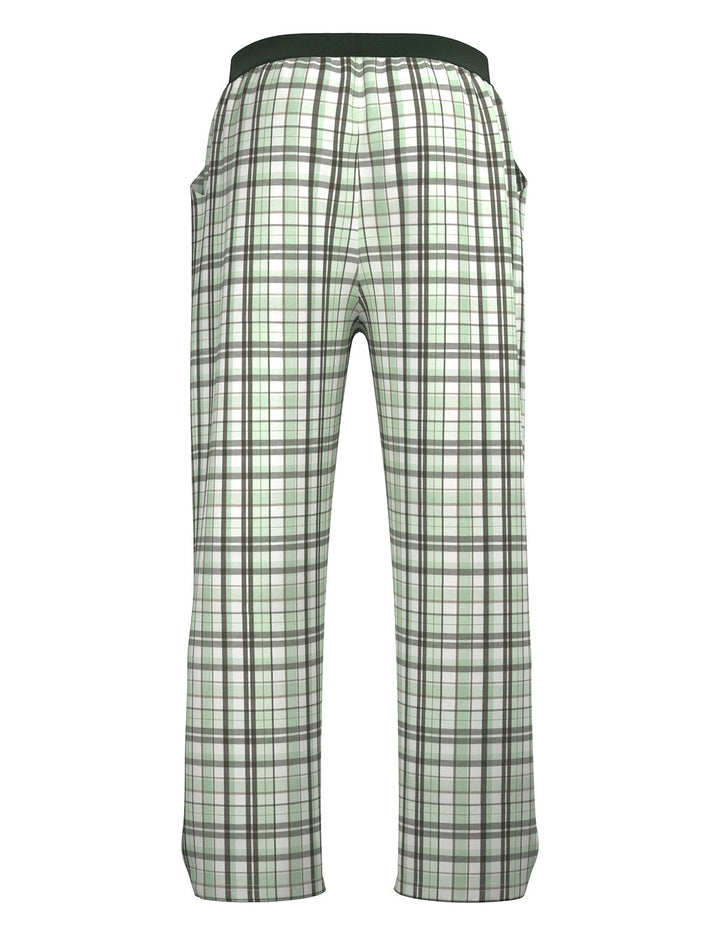 Classic Plaid Cotton Lounge Pants 260505
