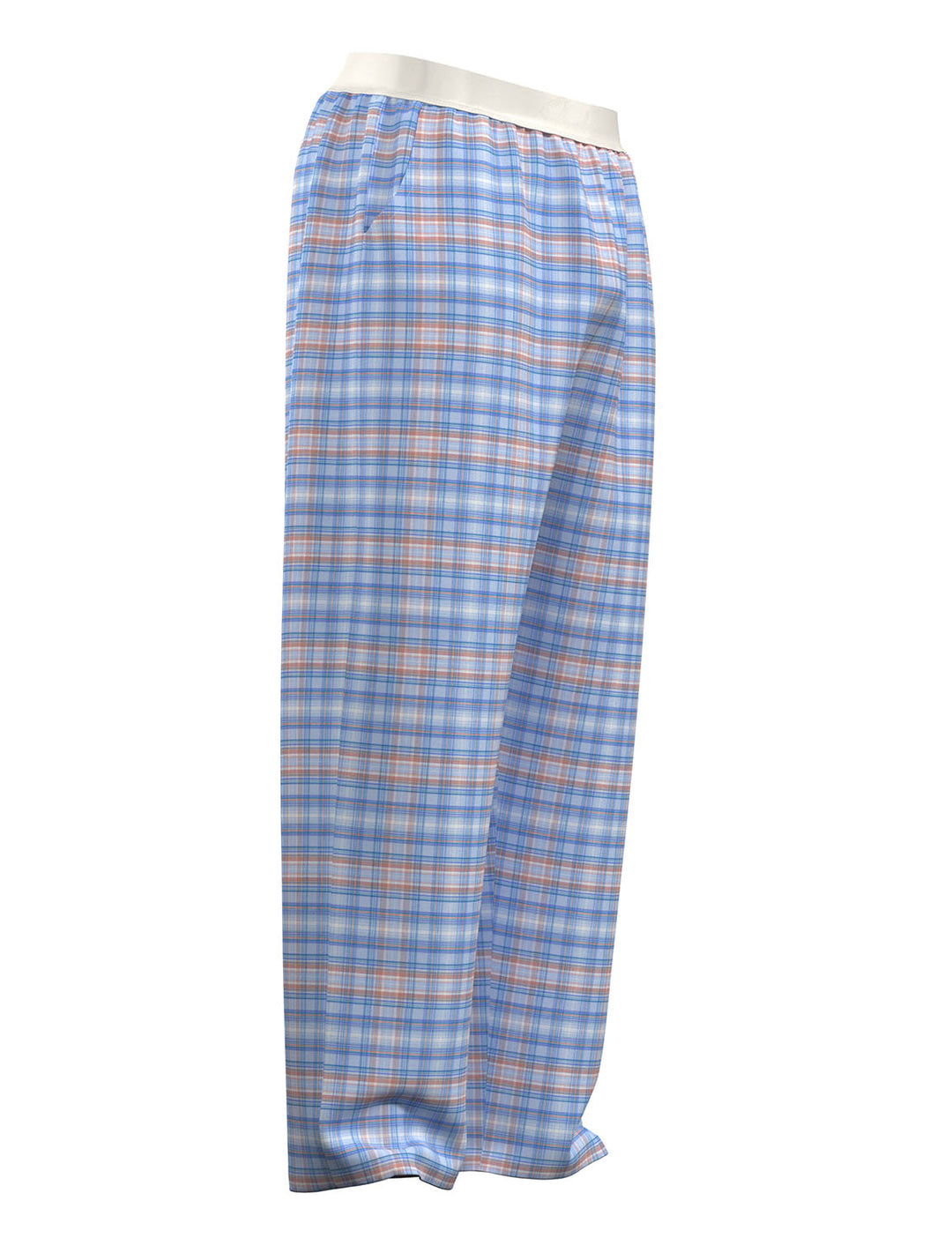 Classic Plaid Cotton Lounge Pants 260505