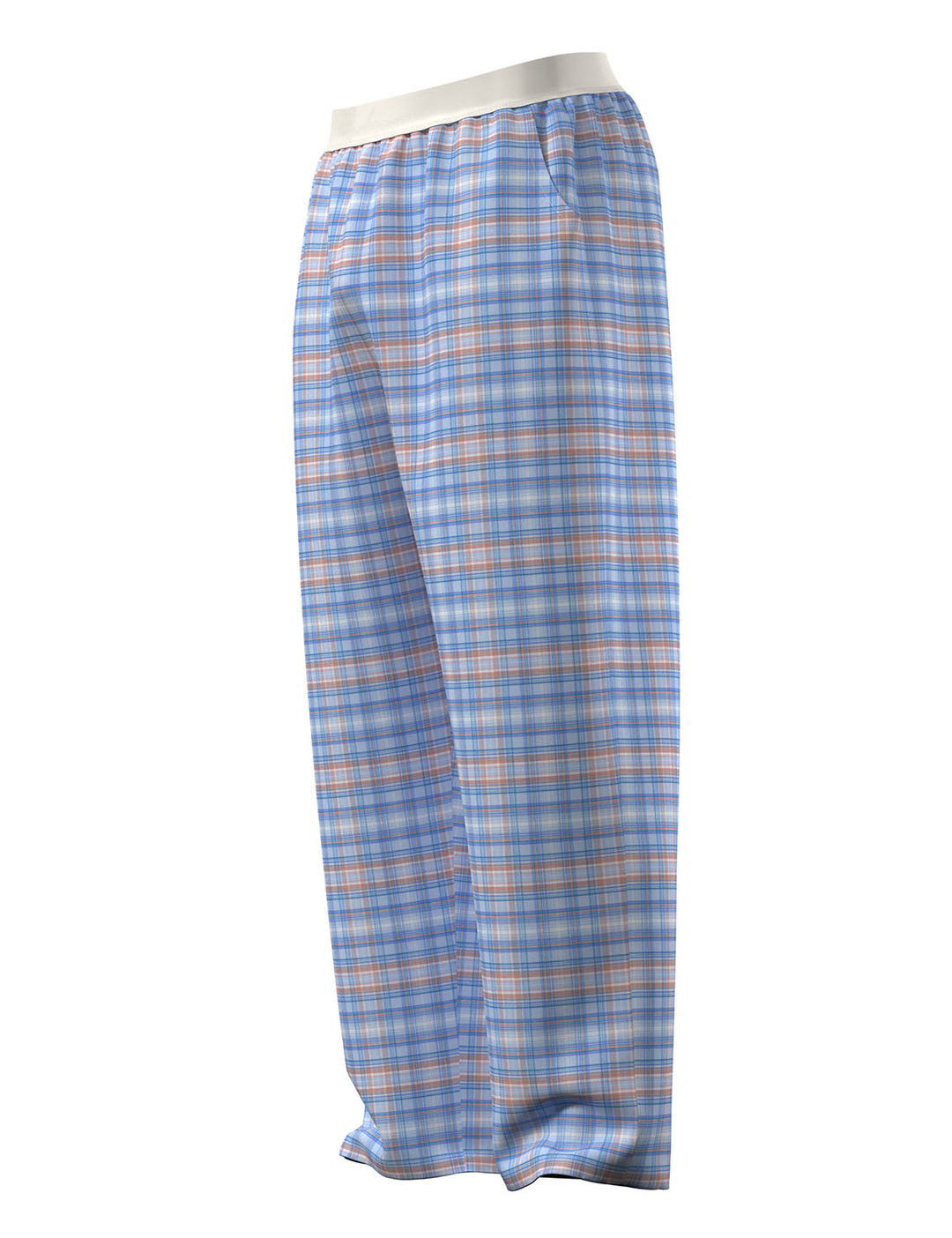 Classic Plaid Cotton Lounge Pants 260505