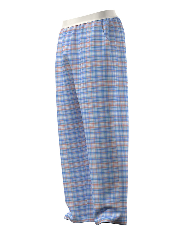 Classic Plaid Cotton Lounge Pants 260505