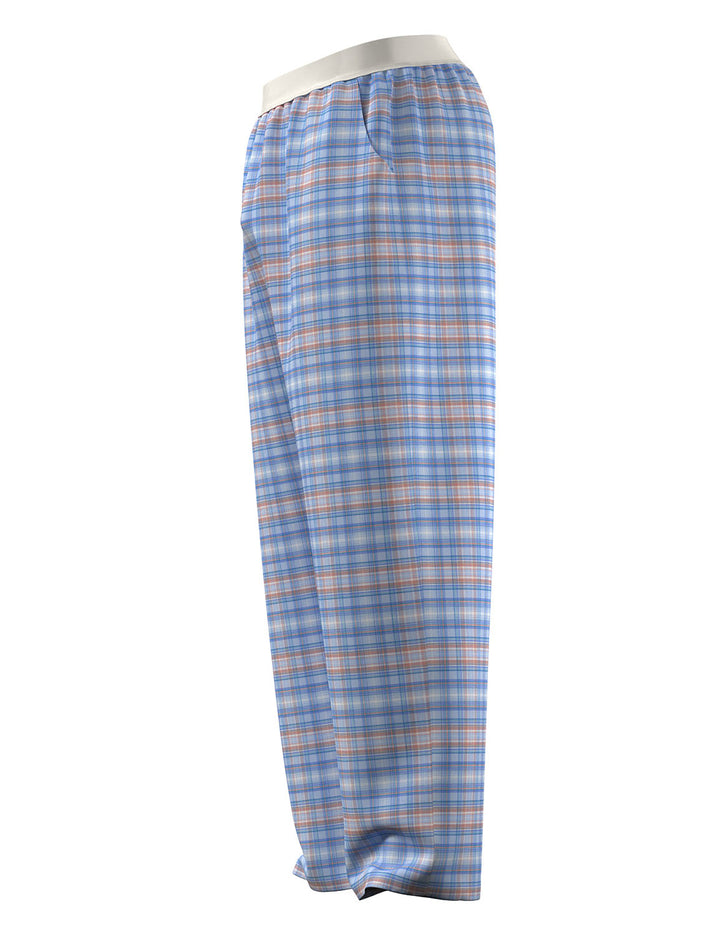 Classic Plaid Cotton Lounge Pants 260505