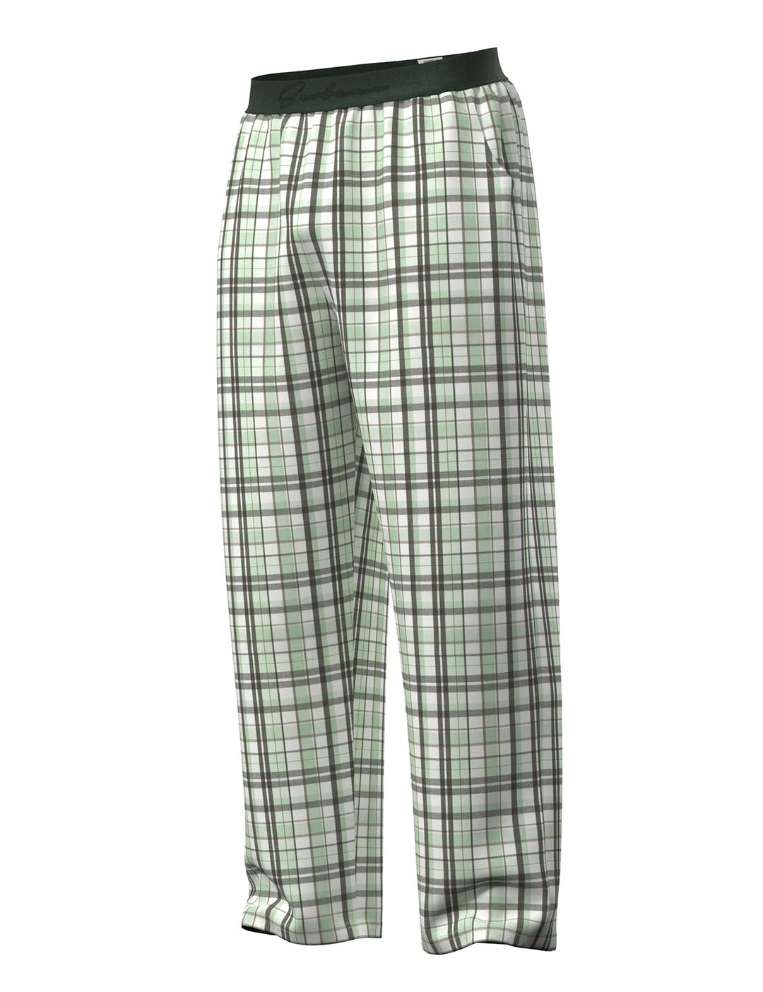 Classic Plaid Cotton Lounge Pants 260505