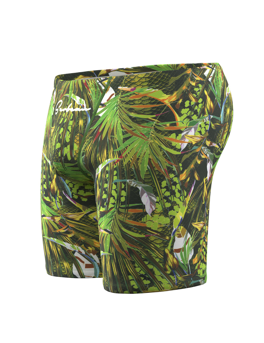 Tropical Jungle Long Leg Swim Trunk 260801