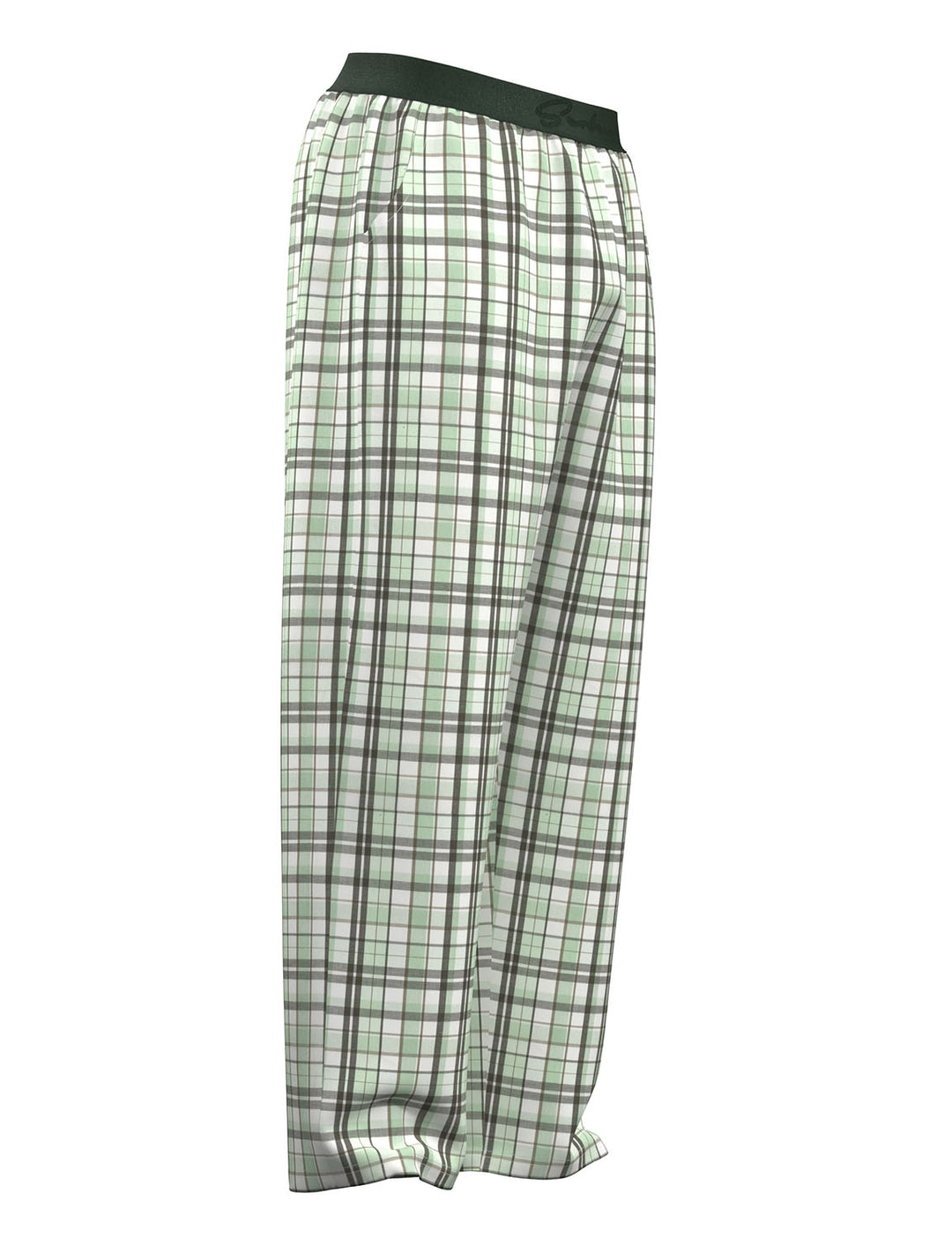 Classic Plaid Cotton Lounge Pants 260505