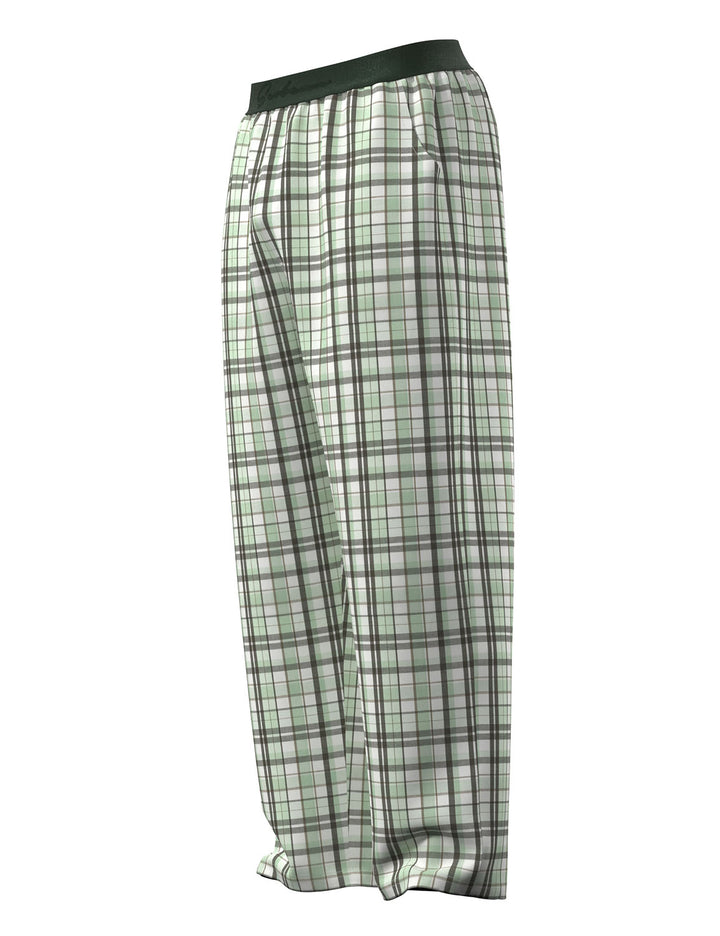 Classic Plaid Cotton Lounge Pants 260505