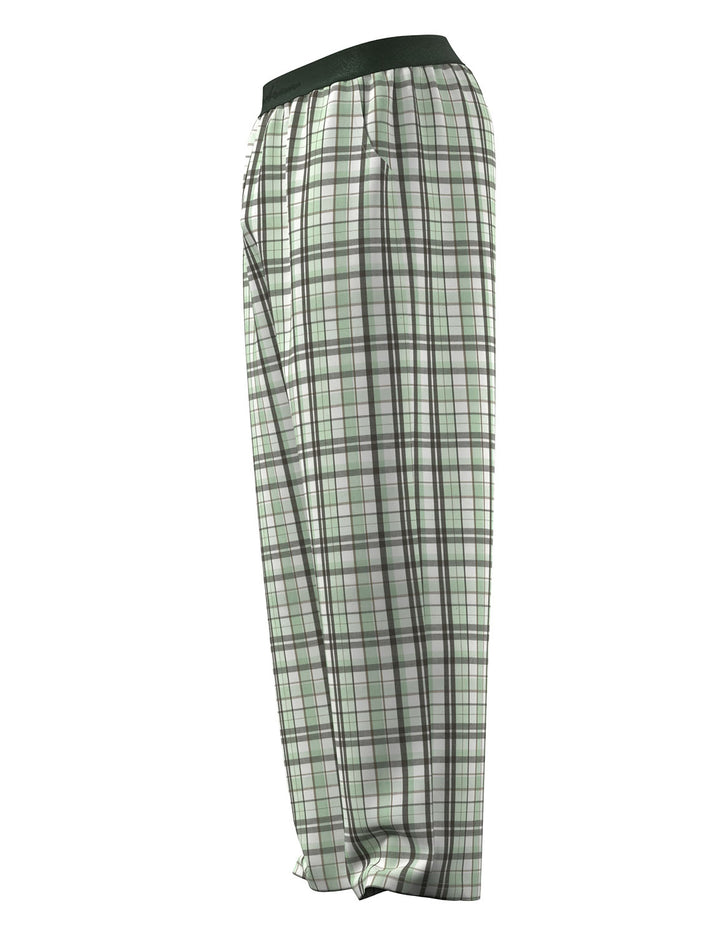 Classic Plaid Cotton Lounge Pants 260505