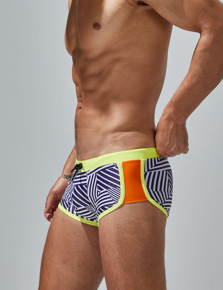 Multi Stripes Swim Trunk 250802