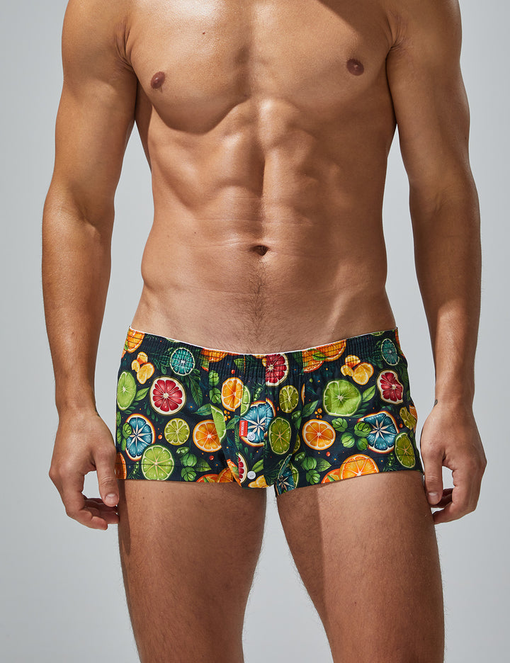 Fit Trunks 250503 in Fruit Lemon