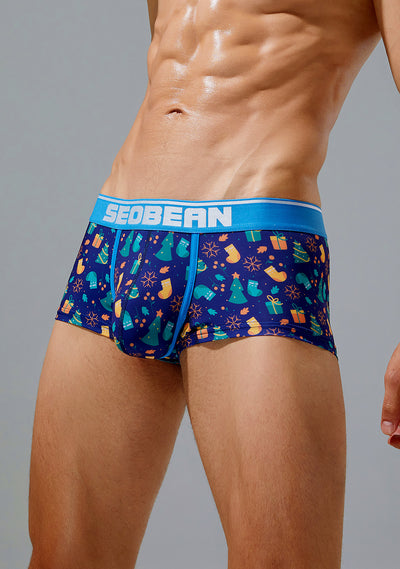 Holiday Boxer Brief 230210 in Blue
