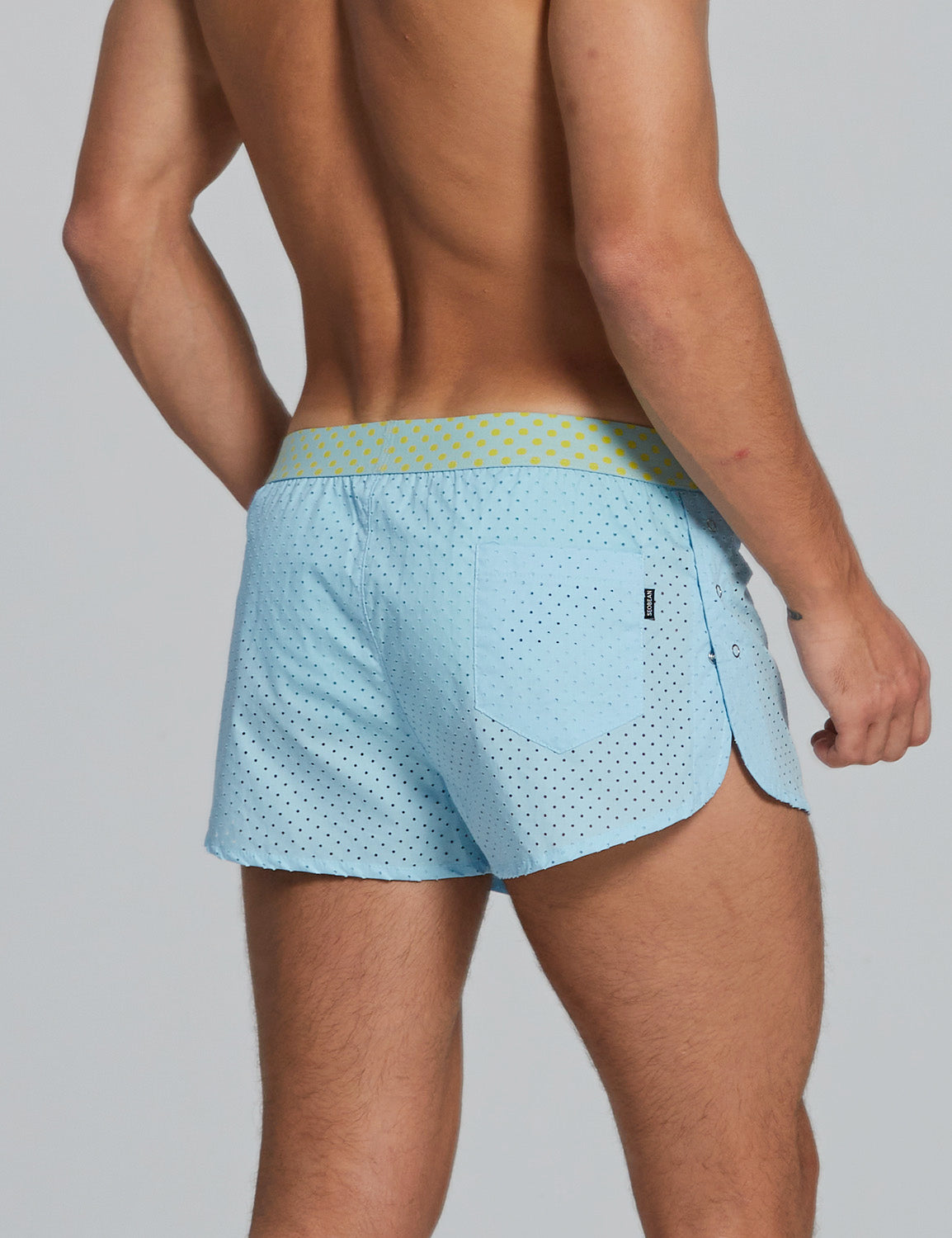Split Design Boxer SEOBEAN Mens Low Rise Boxer Lounge Mesh Split Trunks Shorts 240503 ...