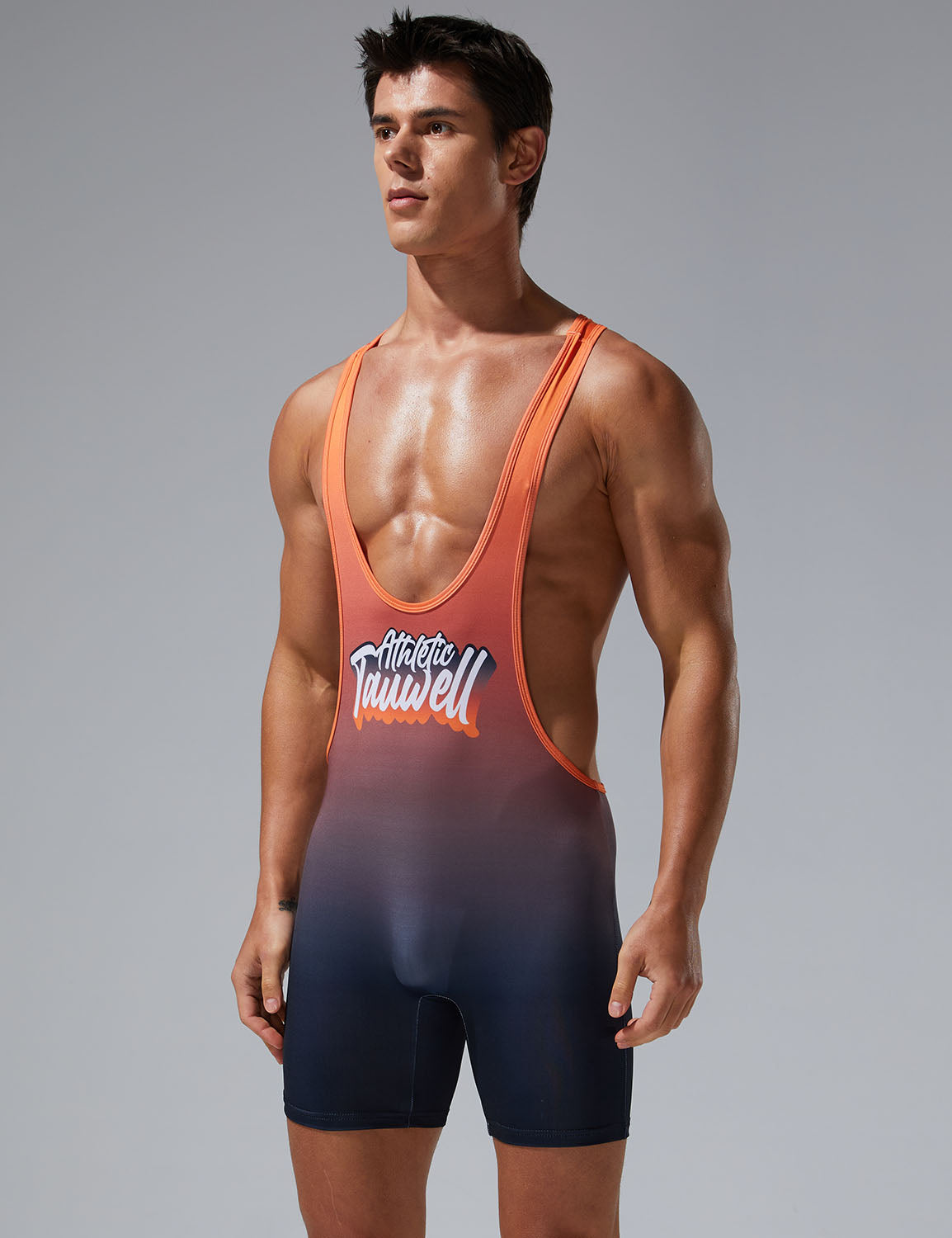 Gradient Fitness Wrestling Singlet Bodysuit 24707