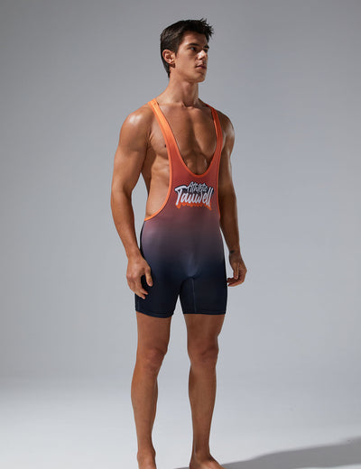 Gradient Fitness Wrestling Singlet Bodysuit 24707