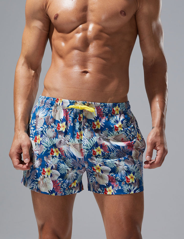 Quick-Dry Swim Shorts 251303 in Frangipani