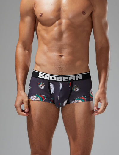 Christmas Boxer Brief 250207 Black