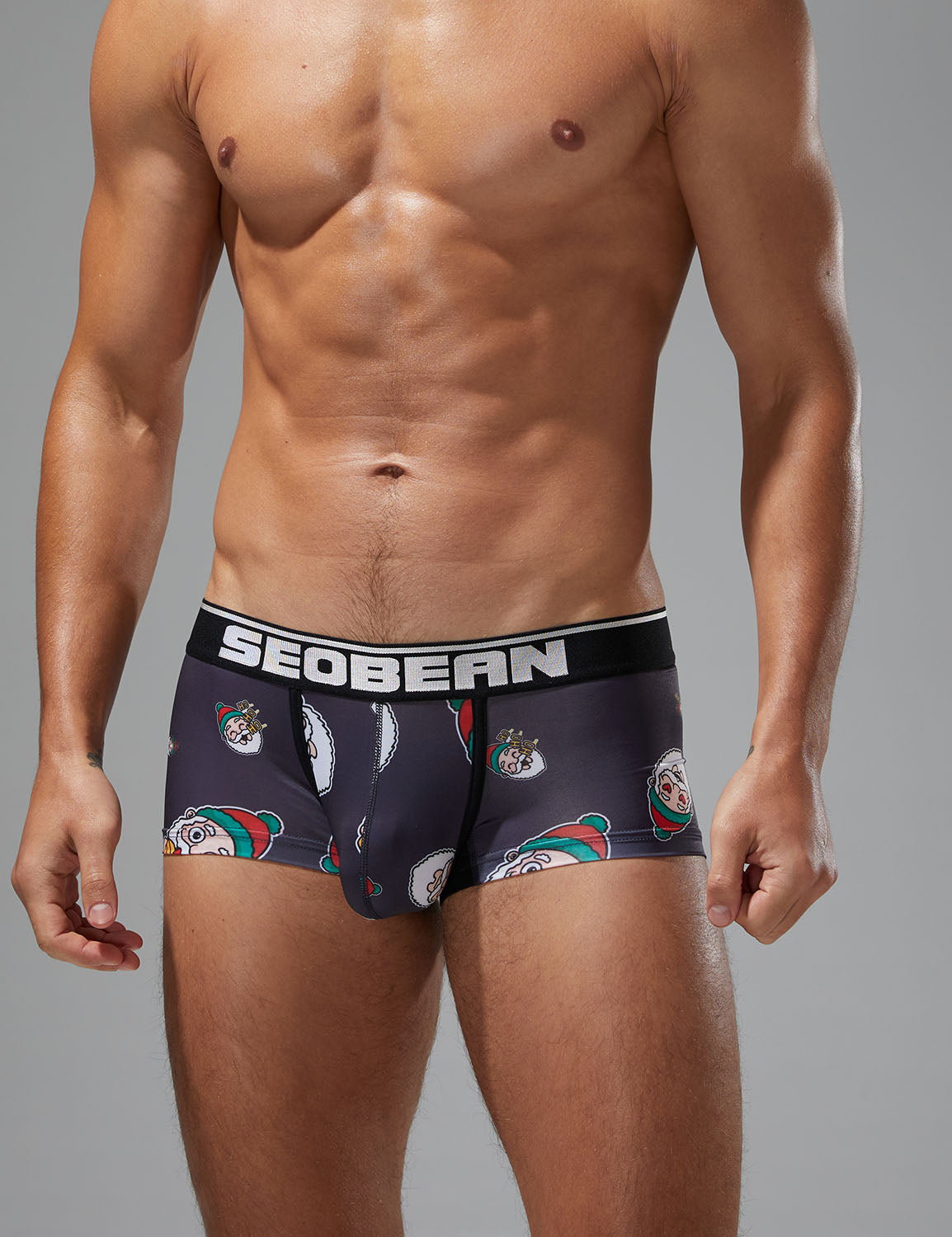 Christmas Boxer Brief 250207 Black