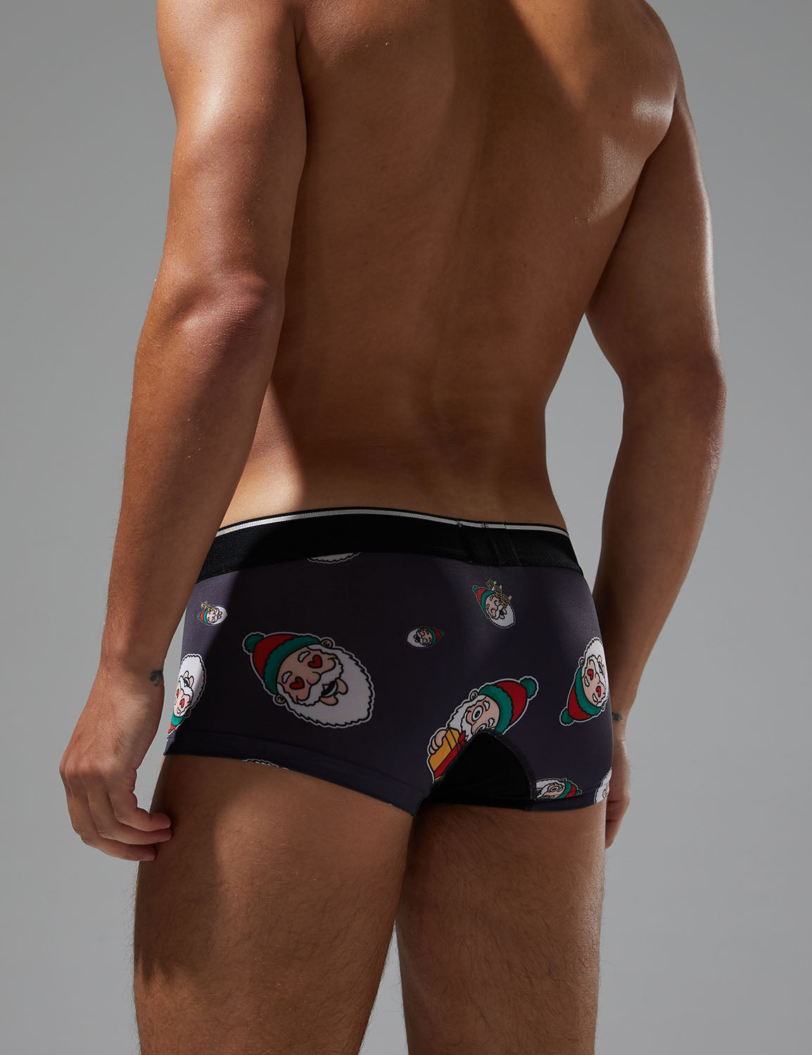 Christmas Boxer Brief 250207 Black