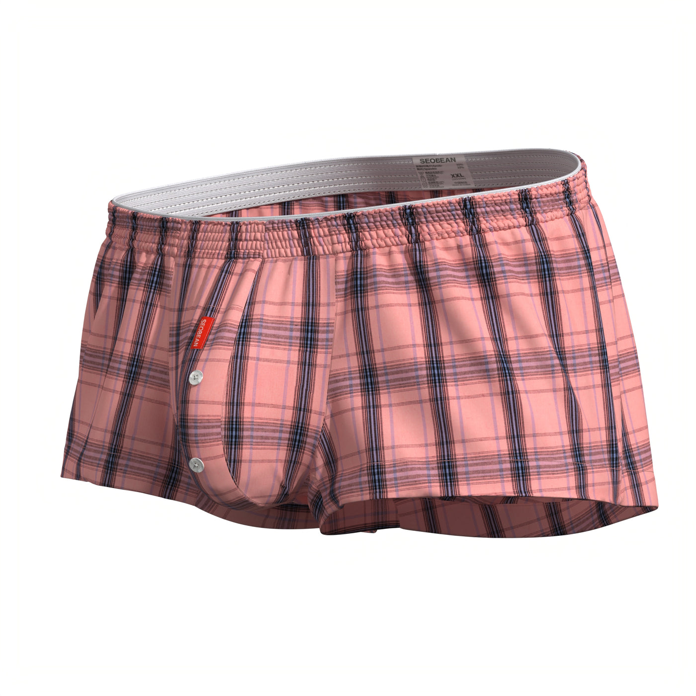 Checkered Fit Trunks 250504