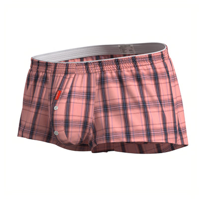 Checkered Fit Trunks 250504