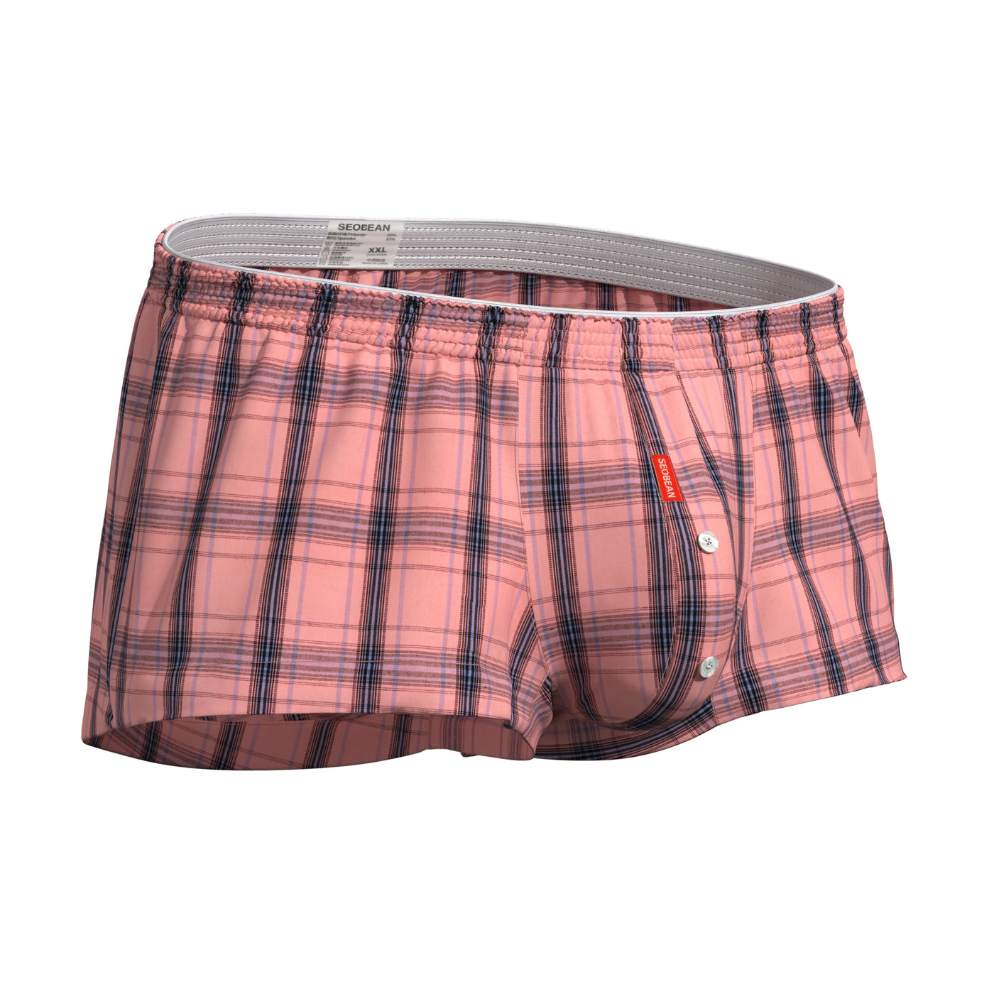Checkered Fit Trunks 250504