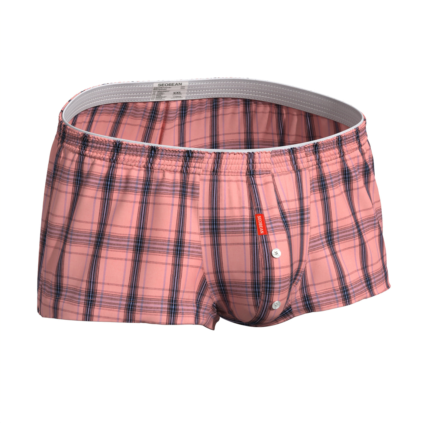 Checkered Fit Trunks 250504