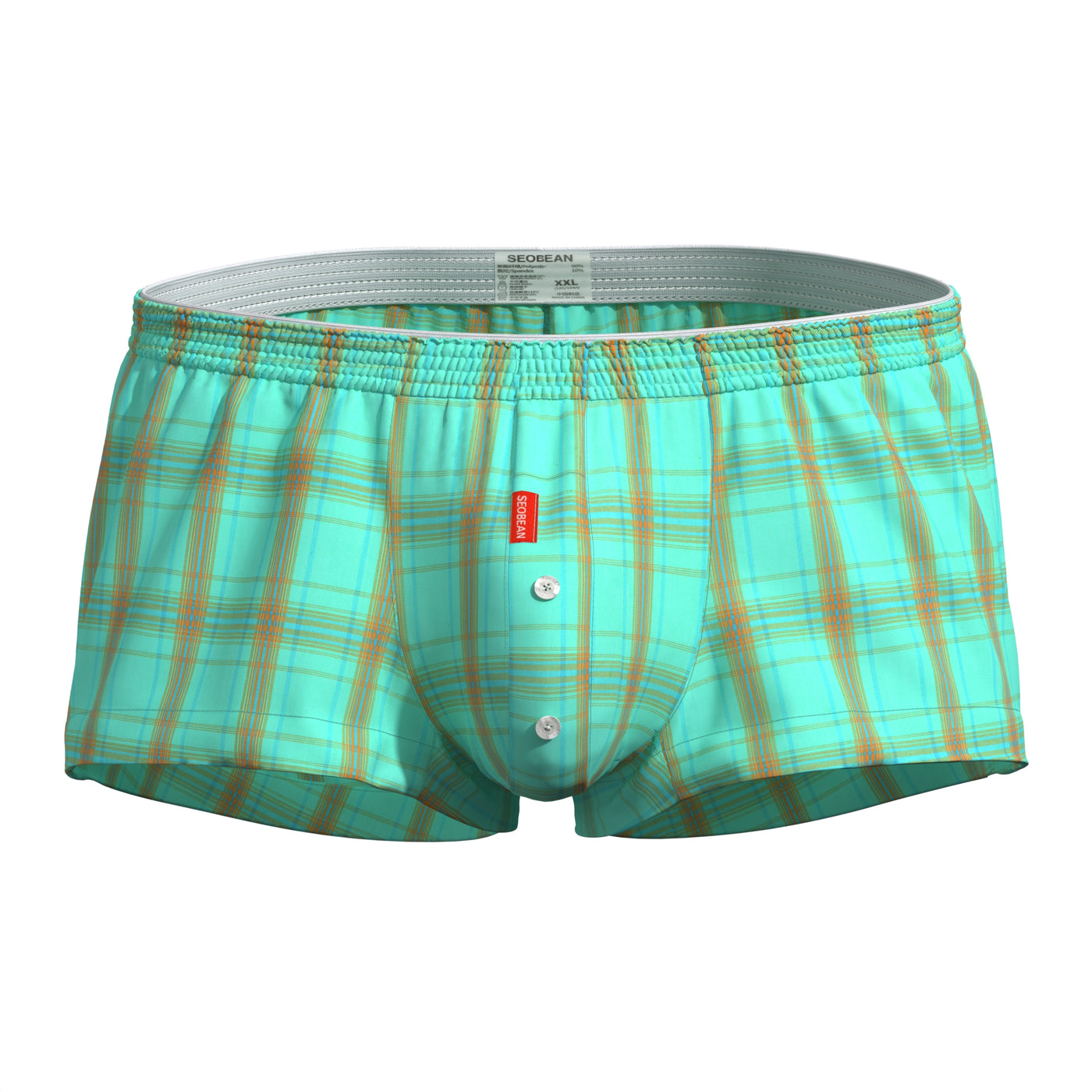 Checkered Fit Trunks 250504