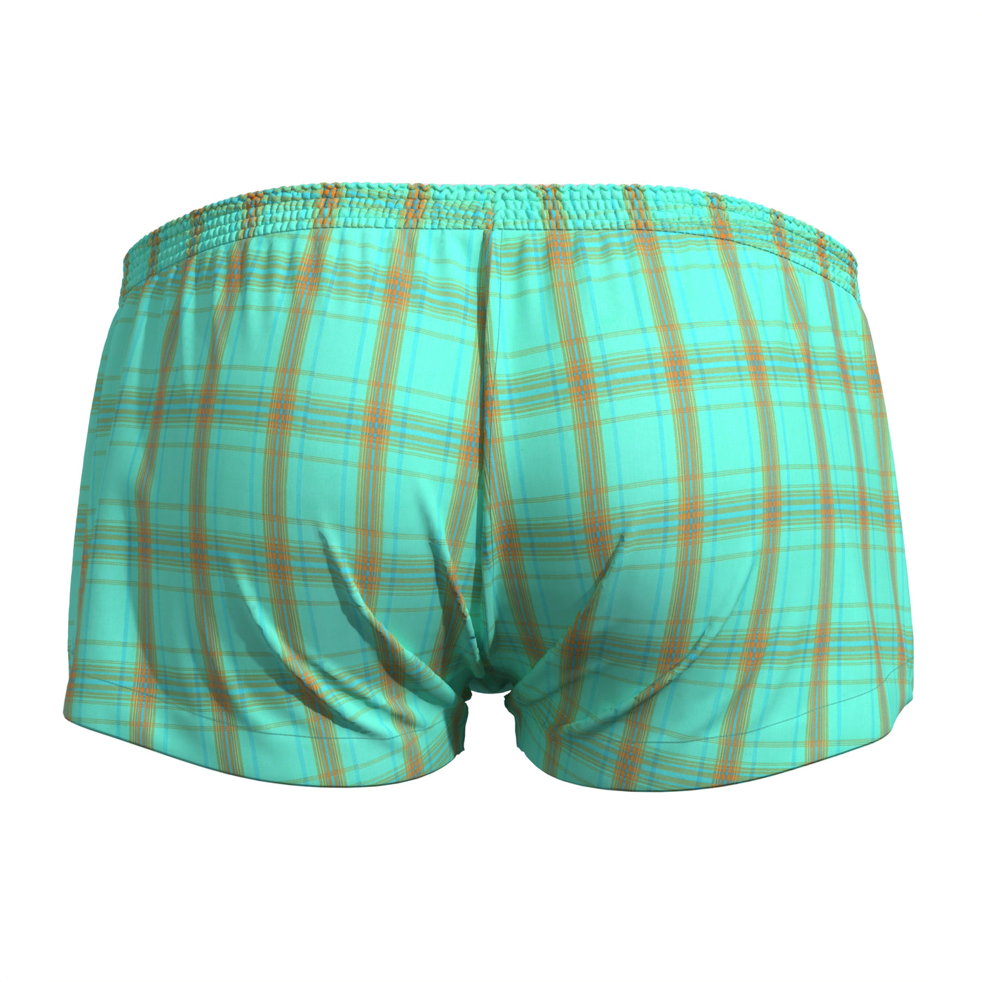 Checkered Fit Trunks 250504