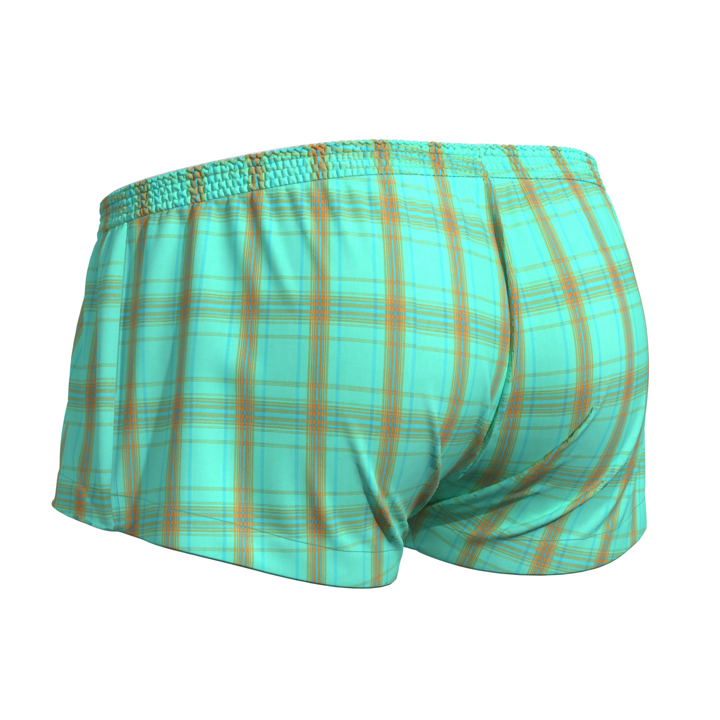 Checkered Fit Trunks 250504