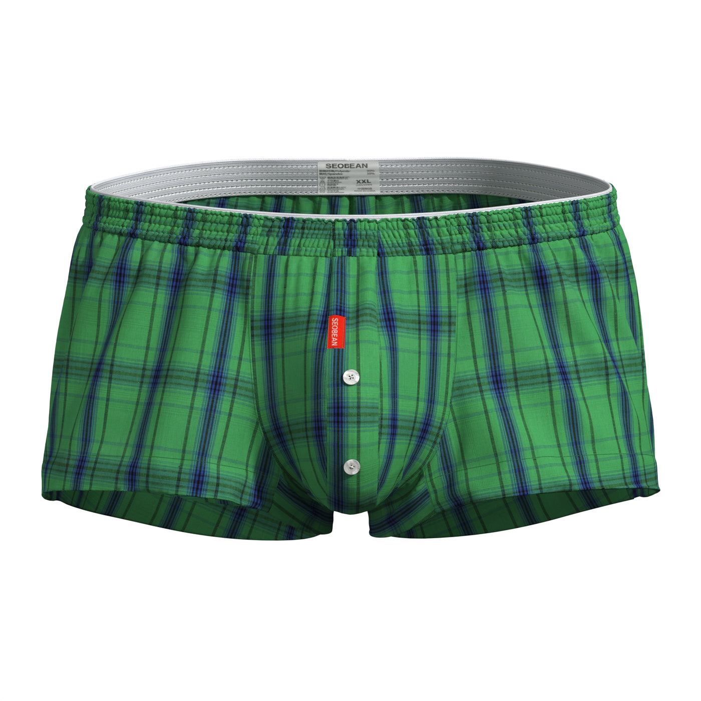 Checkered Fit Trunks 250504