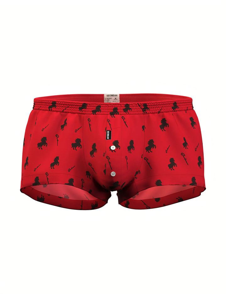 Wild Stallion Cotton Lounge Trunks 260501