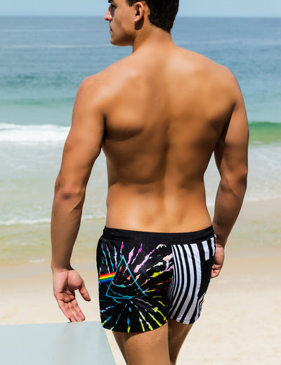 Swim Shorts 241301 with Quick-Dry in Black