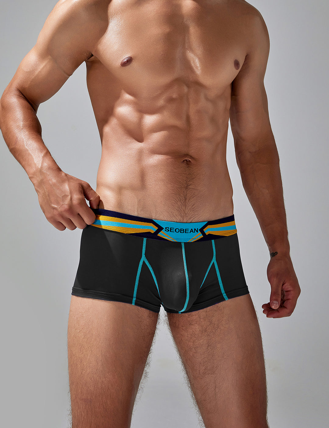 Sexy Nylon Boxer Brief 230215