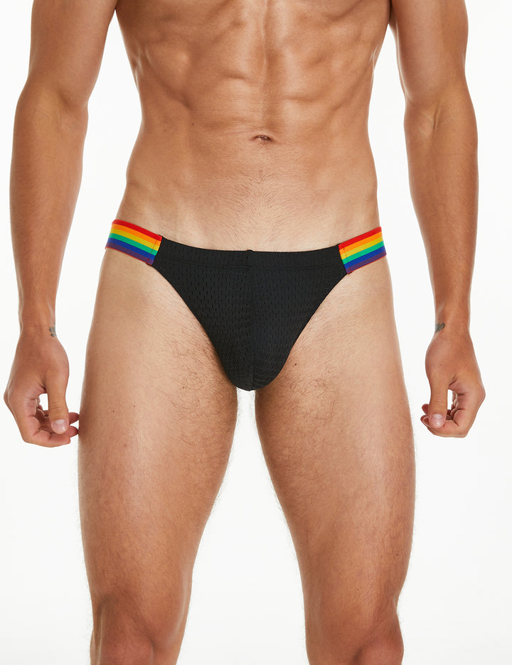 Rainbow Mesh Brief 240103