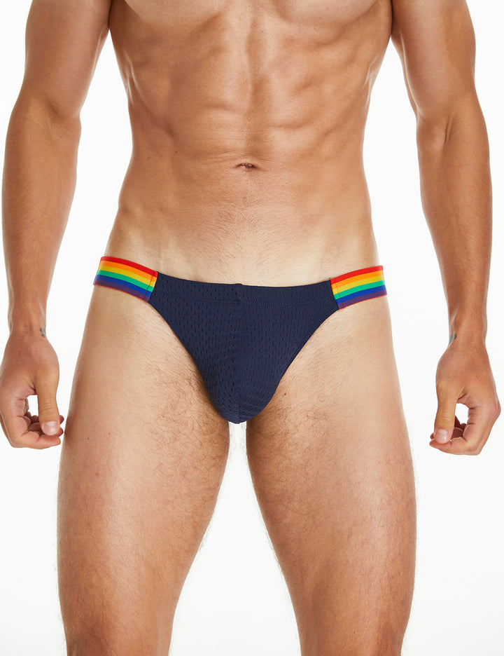 Rainbow Mesh Brief 240103