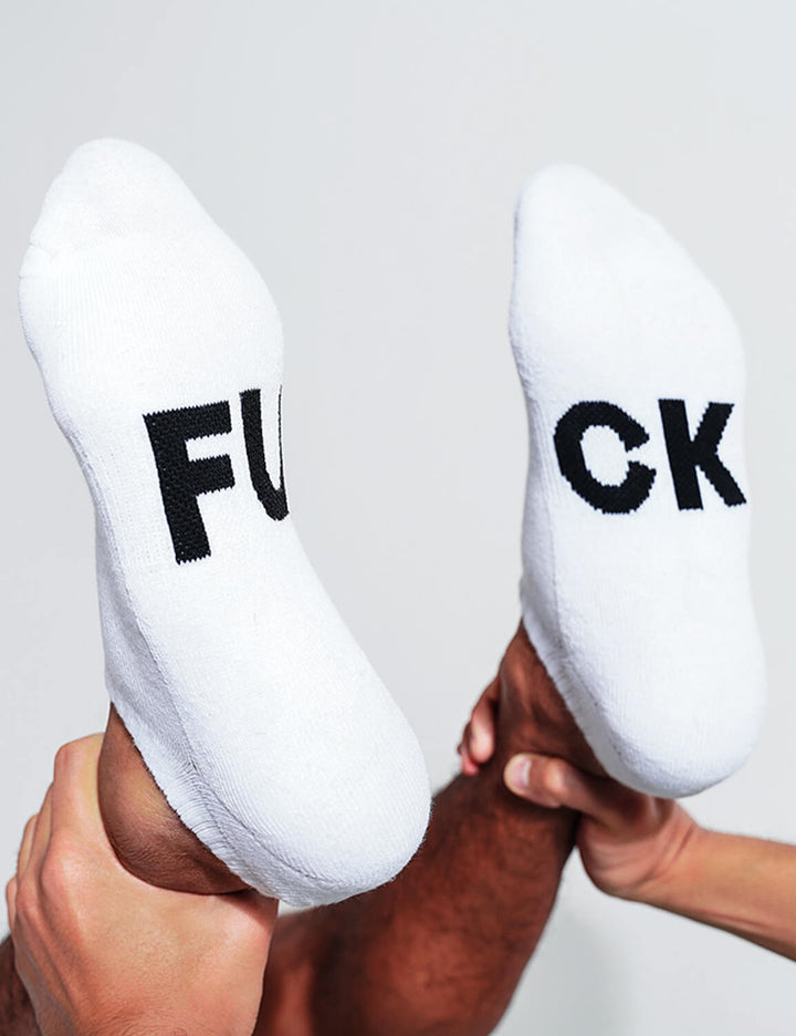 Fu*K No-Show Socks SINGLE-PACK