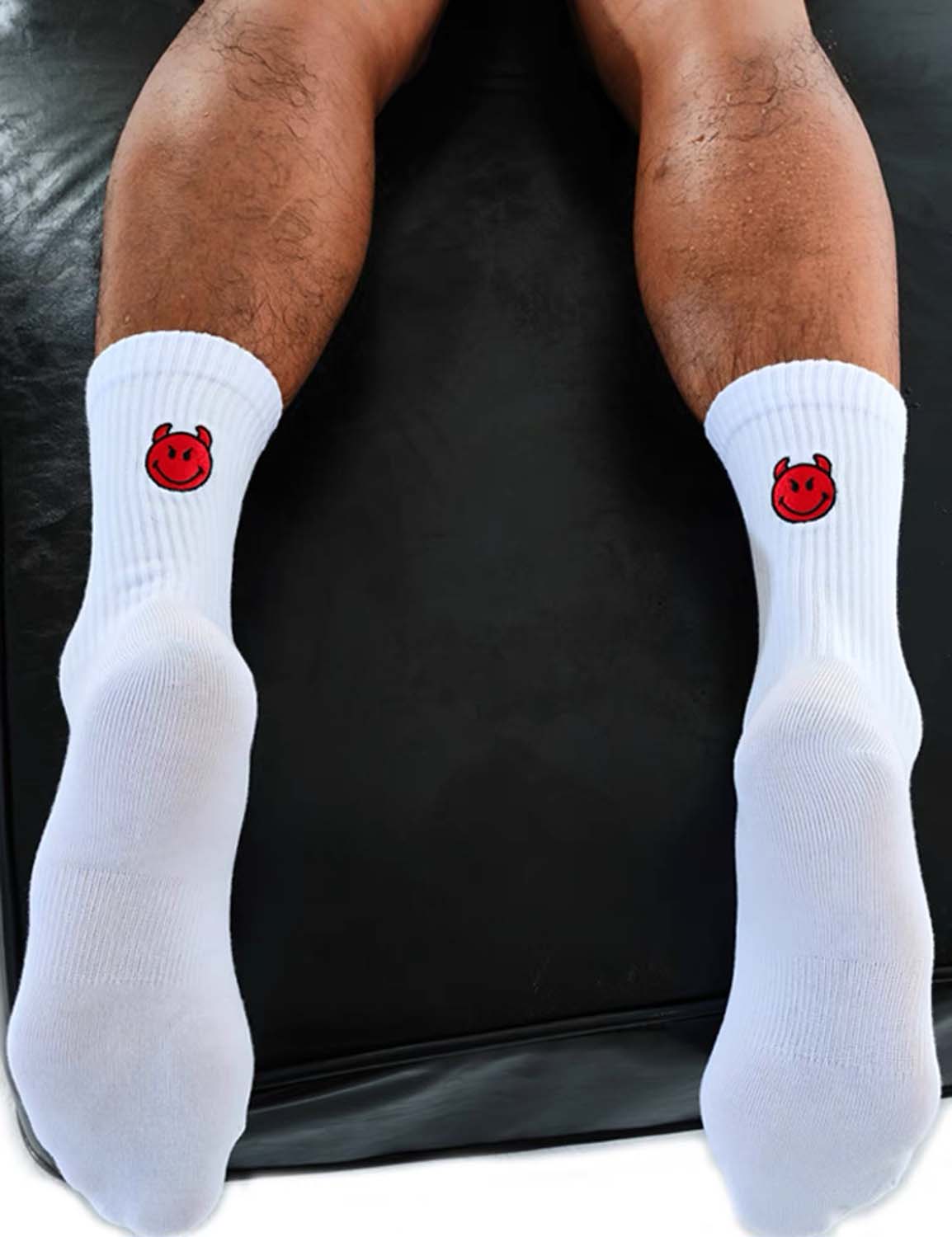 Red Devil Thin Crew Socks