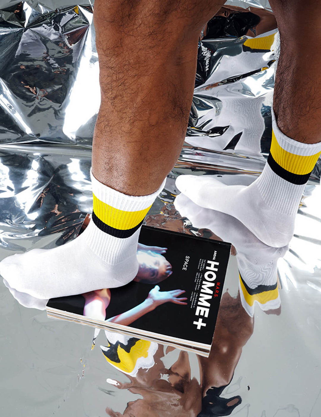 Lycra Sport Thin Crew Socks SINGLE-PACK