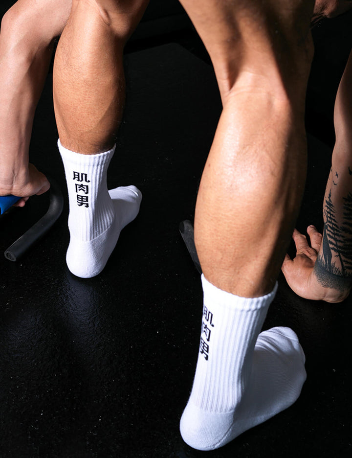 “肌肉男” Crew Socks SINGLE-PACK