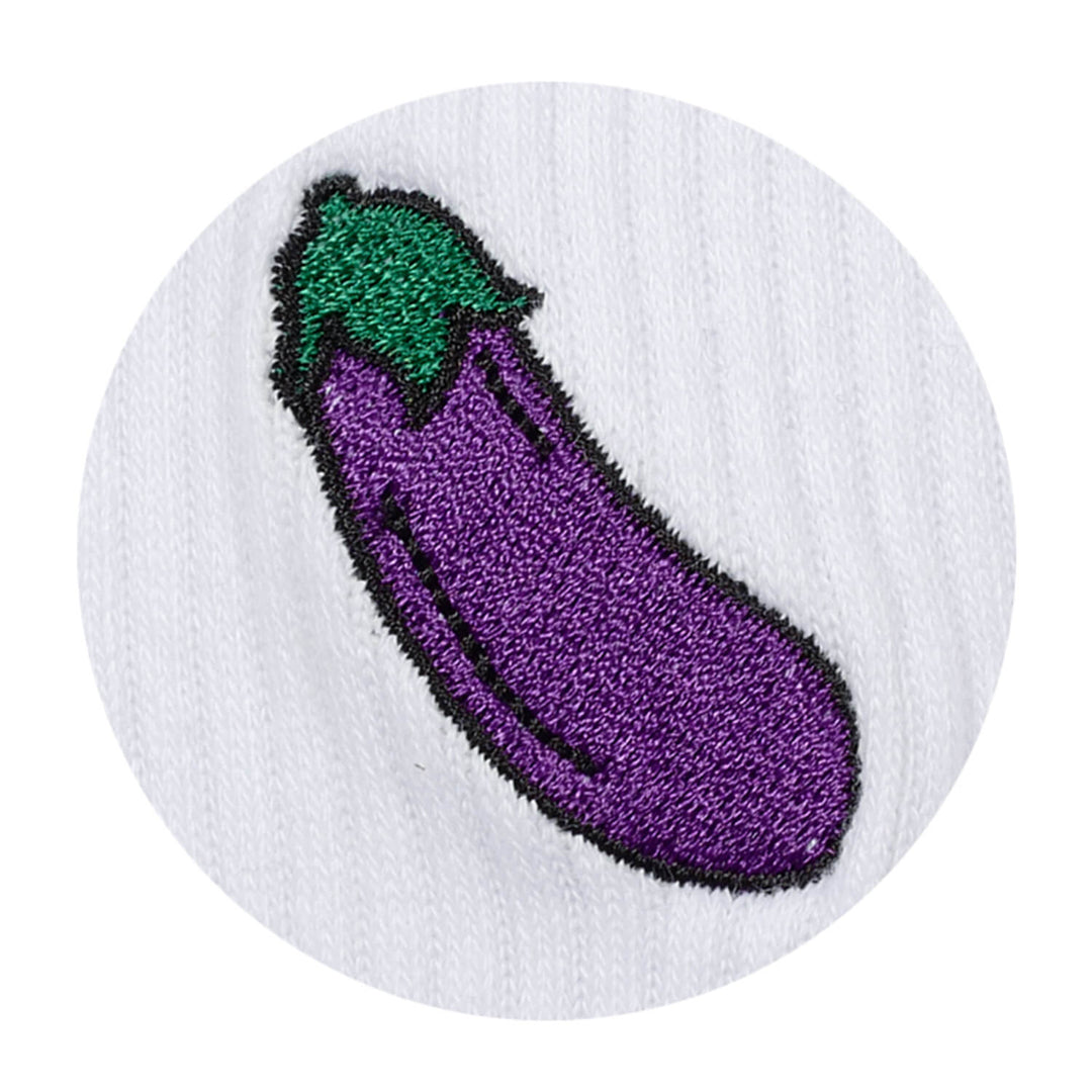 🍌🍑🍆 Thin Crew Socks SINGLE-PACK