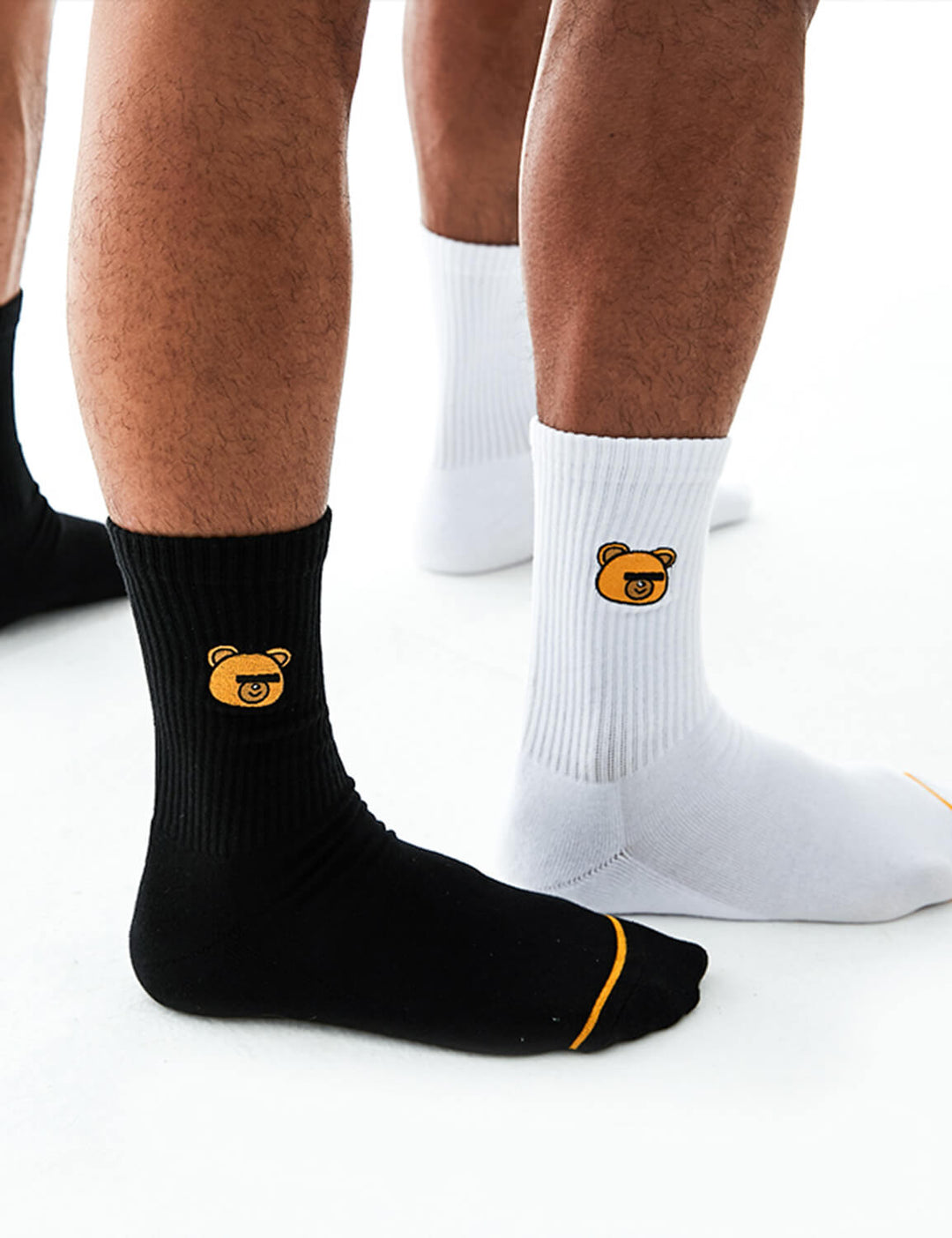 Blindfolded Bear Sport Crew Socks SINGLE-PACK